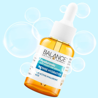 Serum cấp ẩm Balance Active Formula Hyaluronic deep moisturiser, intense hydration, 554 Youth Serum, cấp ẩm tăng cường, thấm nhanh, sáng da, 30ml, hàng chính hãng