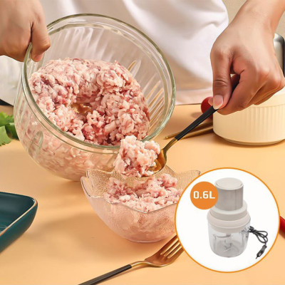 Máy xay thịt đa năng SEKA SK2287, 2 cối thủy tinh, thiết kế 4 - 6 lưỡi dao sắc bén, Công suất mạnh 500W hàng nhập khẩu