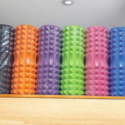 Con Lăn Foam Roller Massage Có Gai, Ống Lăn Giãn Cơ Bắp (Kích thước 33 x 14 cm) - Inbox Shop lựa màu