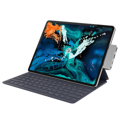 Cổng chuyển chuyên dụng Hyper HyperDrive iPad 4-in-1 USB-C Hub - (HD-HD319E) - Hàng chính hãng