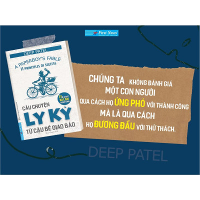 Sách - Combo Câu chuyện ly kỳ từ cậu bé giao báo + Vượt ngục tư duy - FirstNews