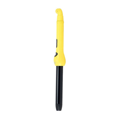 Máy Uốn Kỹ Thuật Số Bằng Sứ Phủ Tourmaline PYT Digital Curling Wand 25mm - Màu Vàng - Nhiệt Hồng Ngoại XaMàu Vàng - Tặng Kèm Găng Tay Chịu Nhiệt
