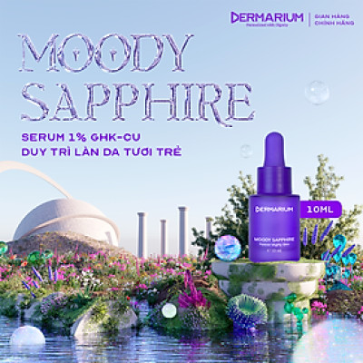 Serum (Tinh Chất) Đồng Chống Lão Hóa Moody Sapphire Dermarium