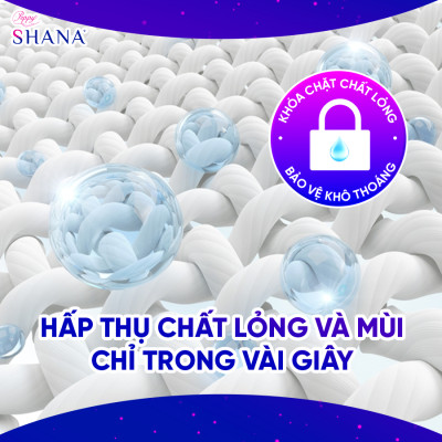 Combo 60 gói Băng Vệ Sinh Quần Peppy Shana Ngày Đêm Siêu Thấm, Freesize, Chống Tràn Tối Đa, Tiết Kiệm (120 miếng)