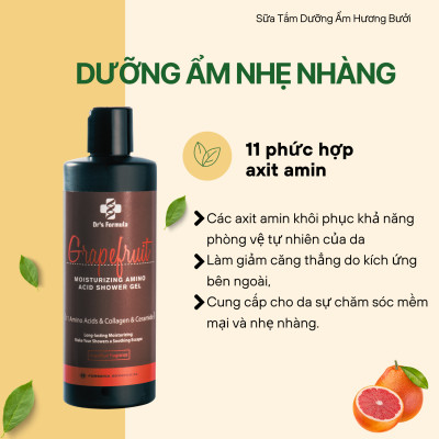 Sữa Tắm Axit Amin Hương Bưởi Dưỡng Ẩm Dr
