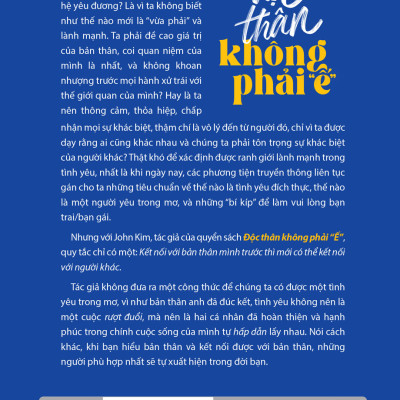  Độc thân không phải "ế" - Tác giả John Kim