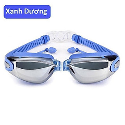 Kính Bơi Tráng Gương Cao Cấp Dành Cho Nam & Nữ – Có Bịt Tai, Chống Tia UV & Chống Sương Mù | Chính Hãng D Danido