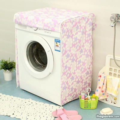 Áo che máy giặt cửa ngang (trước) cho máy từ 6 - 8 kg ,vải dù siêu bền tiện lợi , chống thấm nước , bảo vệ máy giặt dưới mọi thời tiết  giao màu ngẫu nhiên