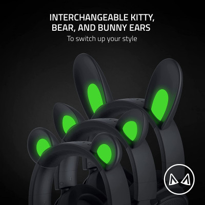 [Mới, hàng chính hãng] Tai nghe chơi Game Razer Kraken Kitty V2 Pro