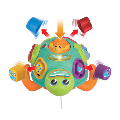 Đồ Chơi Rùa Con Học Hình Khối Và Màu Sắc WINFUN 240301