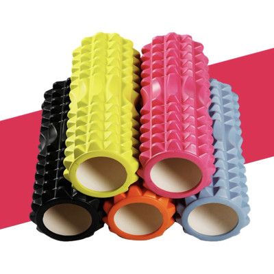 Con Lăn Foam Roller Massage Có Gai, Ống Lăn Giãn Cơ Bắp (Kích thước 33 x 14 cm) - Inbox Shop lựa màu