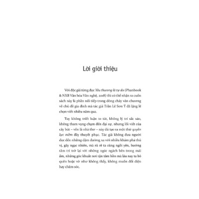 Thương Một Tình Thương (PB)