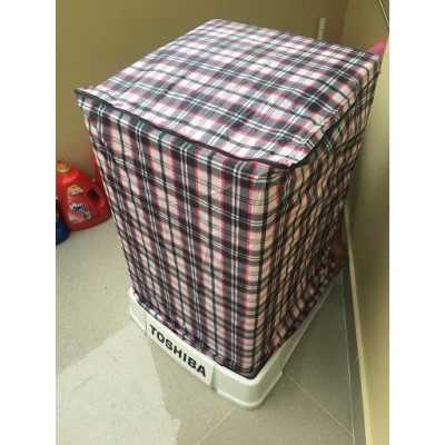 Áo che máy giặt cửa trên cho máy từ 9 - 10kg , vải dù cao cấp chống thấm nước , bảo vệ máy khỏi bụi bẩn , mưa - nắng  giao màu ngẫu nhiên