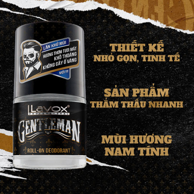 Lăn Khử Mùi Gentleman