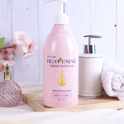Sữa tắm dưỡng ẩm, làm trắng da HEAVENING 