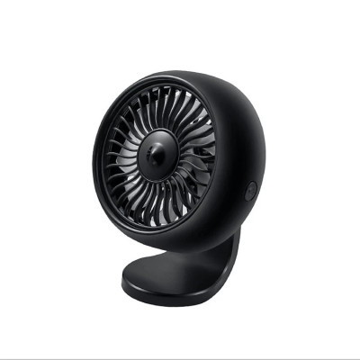 QUẠT MINI GẮN XE HƠI TIỆN DỤNG 8.5x5 CM CÓ ĐÈN LED TRANG TRÍ - Hàng chính hãng (GIAO MÀU NGẪU NHIÊN)