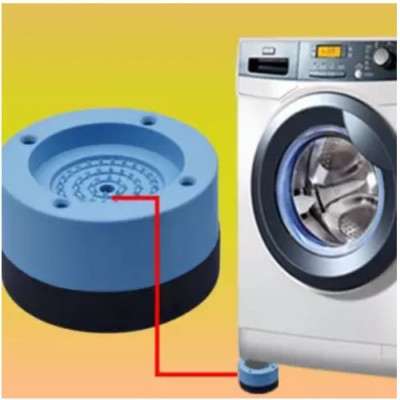 Combo 4 Chân Đế Máy Giặt Chắc Chắn, Miếng Đệm Cao Su Lót Chân Máy Giặt, Tủ Lạnh Chống Di Chuyển, Chống Ồn, Chống Rung, An Toàn - HENRYSA