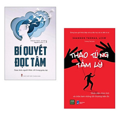 Combo 2 Cuốn: Bí Quyết Đọc Tâm+ Thao Túng Tâm Lý