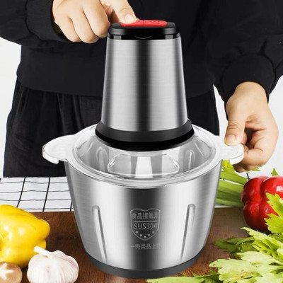 Máy Xay Đa Năng Inox 4 Lưỡi Dao Công Suất 250W Dung Tích 2L Và 3L