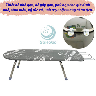 Bàn Ủi Mini Gấp Gọn Đa Năng – Nhà Gọn, Áo Phẳng -Bàn Kê Bàn Ủi Tiện Lợi – Nhỏ Gọn Cho Mọi Không Gian -Bàn Ủi Mini Siêu Nhẹ – Ủi Nhanh, Gấp Gọn Dễ Dàng