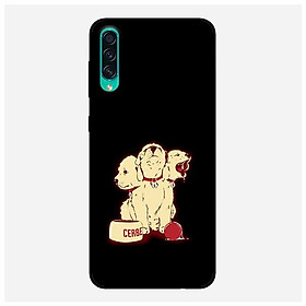 Ốp Lưng in cho Samsung A30s Mẫu Cô Gái Váy Đỏ - Hàng Chính Hãng