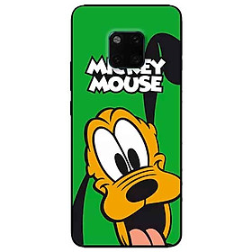 Ốp lưng in cho Huawei Mate 20 Pro Mẫu Cún Tai To