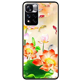 Ốp lưng dành cho Xiaomi Redmi Note 11 Pro 5G ( Bản Nội Địa ) - Sen Đỏ Và Koi