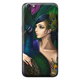 Ốp in cho Oppo F1s CÔ GÁI LX 7 - Hàng chính hãng
