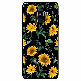 Ốp lưng dành cho Samsung A8 2018 mẫu Hoạ Tiết Hướng Dương