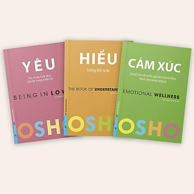 Sách - Combo 3 Cuốn Osho - Yêu + Hiểu + Cảm Xúc - First News