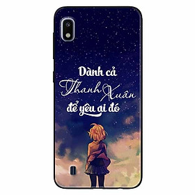 Ốp lưng in cho Samsung A10 Mẫu Dành Cả Thanh Xuân Girl