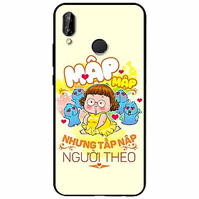 Ốp lưng in cho Huawei Nova 3i Mẫu Mập Tấp Người Theo Nữ