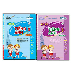 ` Sách - Combo 2c - GLOBAL SUCCESS - Bộ đề kiểm tra định kỳ 4 kỹ năng tiếng anh lớp 3 (có đáp án)