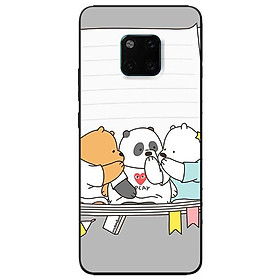 Ốp in cho Huawei Mate 20 Pro 3 Chú Gấu 3 - Hàng chính hãng