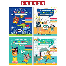 Combo Sách Tư Duy Nhanh Nhạy - Giải Đố Thật Vui! (Bộ 4 Cuốn)
