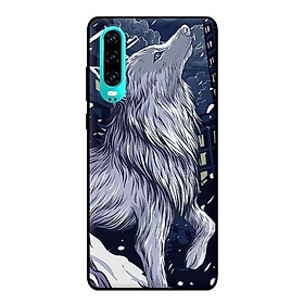 Ốp in cho Huawei P30 Sói Hú - Hàng chính hãng