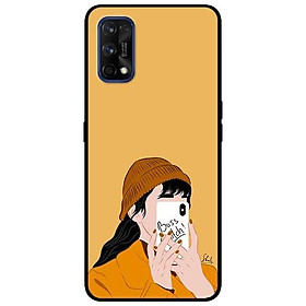 Ốp lưng dành cho Reno 5 - Reno 5 Pro - Realme 7 - Realme 7 Pro mẫu Bé Gái Chụp Ảnh