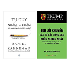 Để Tở Thành Chuyên Gia Bất Động Sản ( 100 Lời Khuyên Đầu Tư Bất Động Sản Khôn Ngoan Nhất + Tư Duy Nhanh Và Chậm )  ( Quà Tặng: Cây Viết Kute