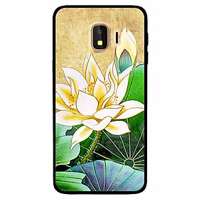 Ốp lưng dành cho Samsung J4 2018 mẫu Hoa Sen Vàng