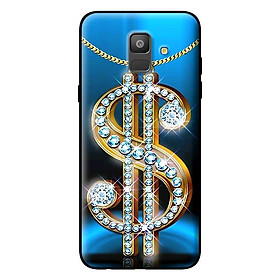 Ốp lưng cho Samsung Galaxy A6 2018 nền tiền 2 - Hàng chính hãng