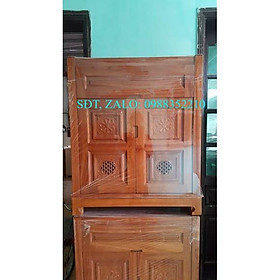 tủ giầy gỗ xoan đào 2 cánh