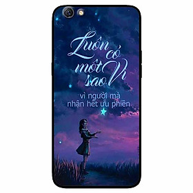 Ốp lưng in cho Oppo A83 Mẫu Luôn Có Một Vì Sao