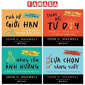 Combo Sách Maxwell Moments - Khoảnh Khắc Thay Đổi Cuộc Đời (Bộ 4 Cuốn)
