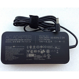 Sạc dành cho Laptop Asus ROG GL553VE, GL553VD Adapter 19V-6.32A hàng nhập khẩu.