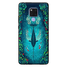 Ốp lưng in cho Huawei Mate 20 mẫu Fish - Hàng chính hãng