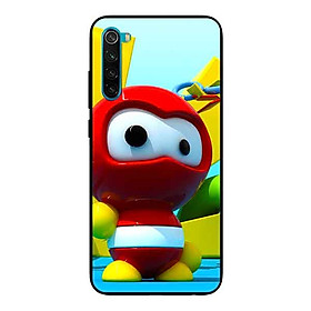 Ốp Lưng in cho Xiaomi Redmi Note 8 Mẫu Robot Vui Nhộn - Hàng Chính Hãng
