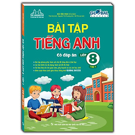 Sách - Global Success - Bài Tập Tiếng Anh Lớp 8 - Có Đáp Án - Tập 1 - Minh Thắng