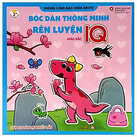 Khủng Long Bạo Chúa David - Bóc Dán Thông Minh Rèn Luyện IQ - Sắc Màu