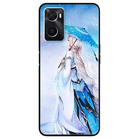 Ốp lưng dành cho Oppo A16K - Oppo A36 / A76 - Oppo Reno 7z 5G - Cô Gái Cầm Dù