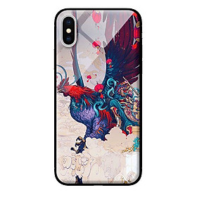 Ốp kính cường lực cho iPhone XS MAX Gà Bay - Hàng chính hãng